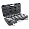 Weller Crescent 3/4 in. drive SAE 6 and 12 Point Mechanics Tool Set 14 pc CTK14SAEN - alternate 4